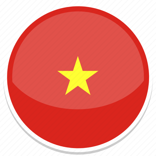 Vietnam, flag, flags, country, nation, world, national icon - Download on Iconfinder