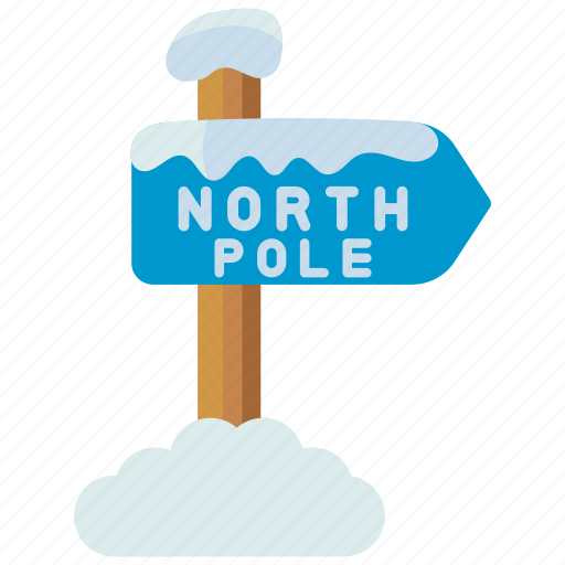 North pole, winter, decoration, snow, ice, snowflake, weather icon - Download on Iconfinder