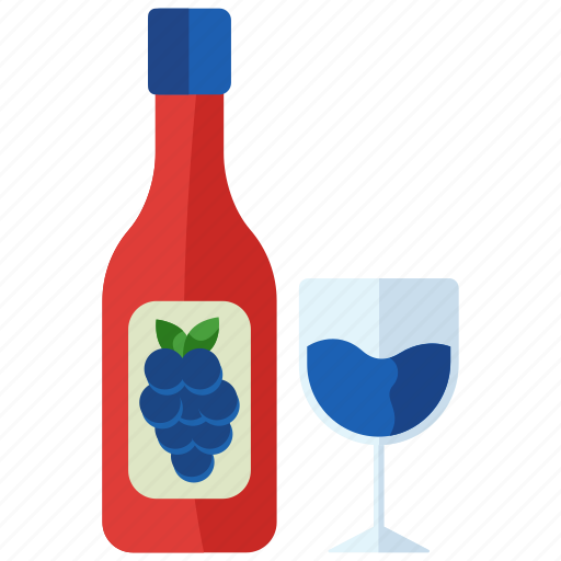 Flat, wine, alcohol, bottle, beer, party, beverage icon - Download on Iconfinder
