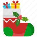 socks, clothes, gift, box, christmas, present, winter, sock