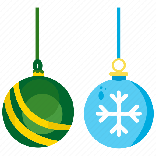 Flat, ornaments, decoration, holiday, xmas, winter, celebration icon - Download on Iconfinder