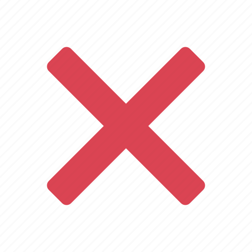 Cancel, cross, red, close, delete, exit, remove icon - Download on Iconfinder