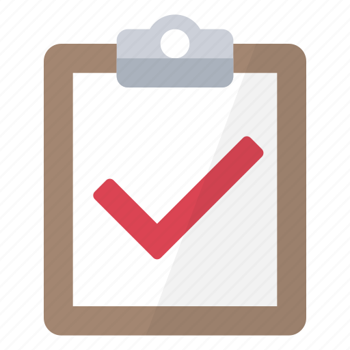 Accomplished, task, check, checklist, clipboard, success, tick icon - Download on Iconfinder