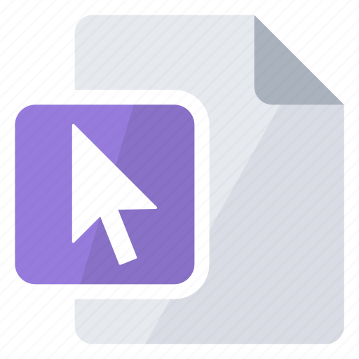 Arrow, cursor, document, file icon - Download on Iconfinder