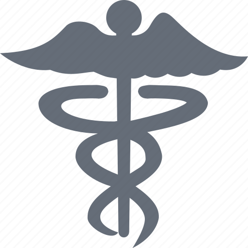 Caduceus, hospital, logo, medecine icon - Download on Iconfinder