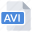 avi, extension, file, type, create, document, new 