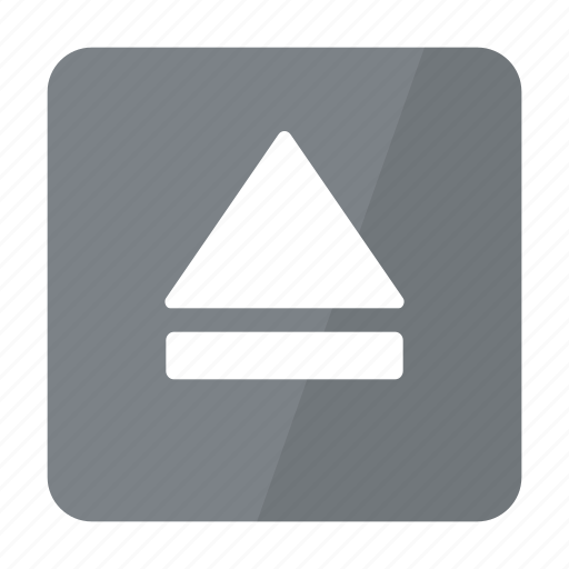 Btn, eject, grey icon - Download on Iconfinder on Iconfinder