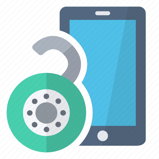 Phone, security, software, unlock icon - Download on Iconfinder