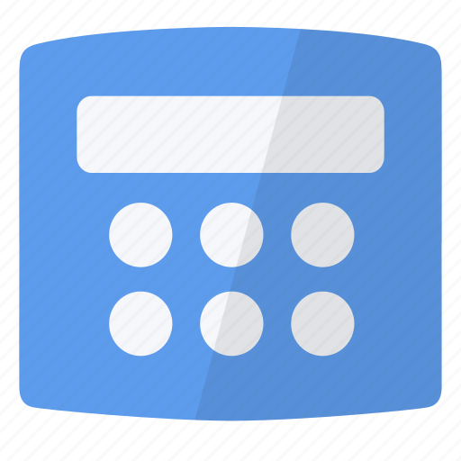 Alarm, blue, central, security, unit icon - Download on Iconfinder