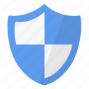 blue, security, shield 