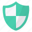green, security, shield 