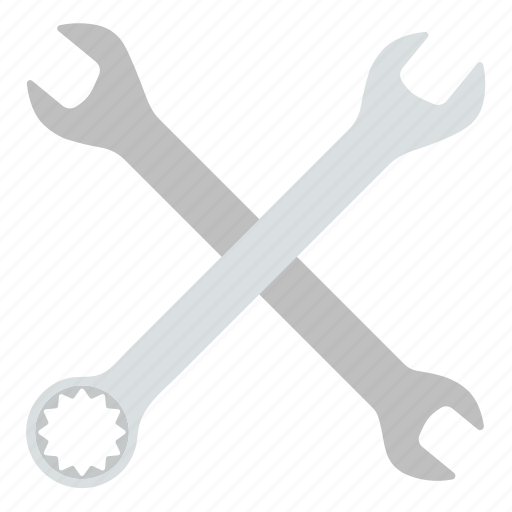 Design, mechanic, tool, workshop, wrench, crossed icon - Download on Iconfinder