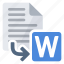 convert, document, export, extension, from, word 