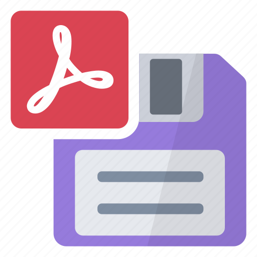 As, extension, pdf, save icon - Download on Iconfinder