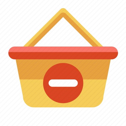 Bag, basket, ecommerce, product, remove, remove product, sales icon - Download on Iconfinder