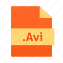 avi, extension, file, name, video