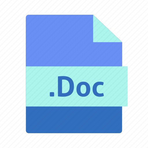 Doc, document, extension, file, microsoft word, name icon - Download on Iconfinder