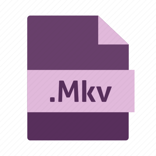 Extension, file, mkv, name, video icon - Download on Iconfinder