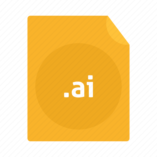 Ai icon, file, name, vector format icon - Download on Iconfinder