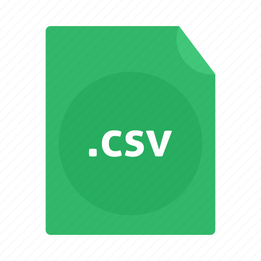 Csv, file, name, page icon - Download on Iconfinder