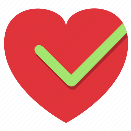 Checkmark, fitness, gym, health, heart, heart check, stamina icon - Download on Iconfinder