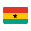 ghana, flag, flags