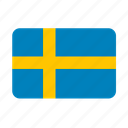 sweden, county, flag, swedish