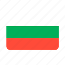 bulgaria, country, flags, flag
