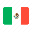mexico, country, flag