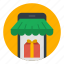 commerce, ecommerce, gift, phone, shopping, store