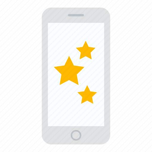 Iphone, mobile, phone, rating, star icon - Download on Iconfinder