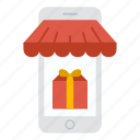 commerce, ecommerce, gift, iphone, phone, shop, shopping