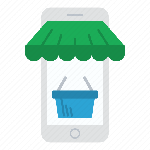 Cart, ecommerce, iphone, mobile, phone, shopping, store icon - Download on Iconfinder