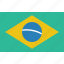 bandera, brasil, escudo, flag, latina, latino, brazil, flags 