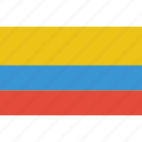bandera, colombia, escudo, flag, latina, latino