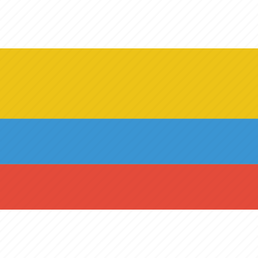 Bandera, colombia, escudo, flag, latina, latino icon - Download on Iconfinder