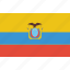 bandera, ecuador, escudo, flag, latina, latino 