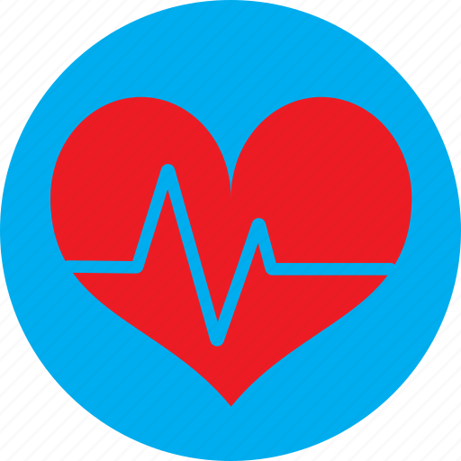 Ecg, ekg, heart, heart rate, pulse icon - Download on Iconfinder