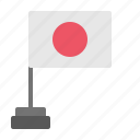 japan, flag, tokyo, sport, olympic, game, competition