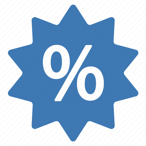 Amazing, blue, deal, percentage, sale, discount, offer icon - Download on Iconfinder