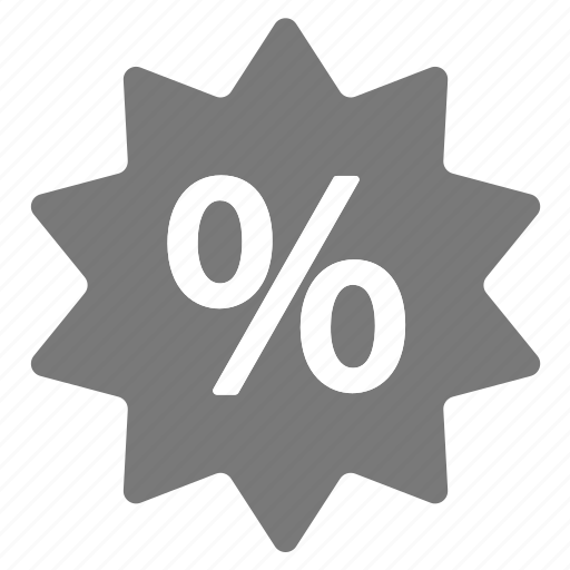 Amazing, deal, grey, percentage, sale, discount, offer icon - Download on Iconfinder