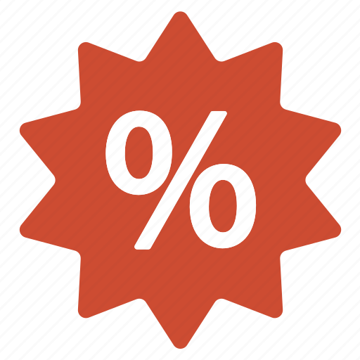 Amazing, deal, percentage, red, sale, discount, offer icon - Download on Iconfinder