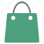 bag, buy, green, shopping, cart, online, shop 