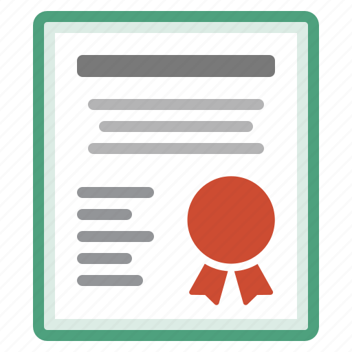 Business, certificate icon - Download on Iconfinder