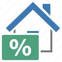 house, loan, percentage