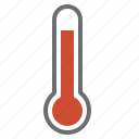 danger, hardware, hot, network, red, temperature, thermometer
