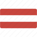 austria, country, flag, flags, national, rectangle, rectangular