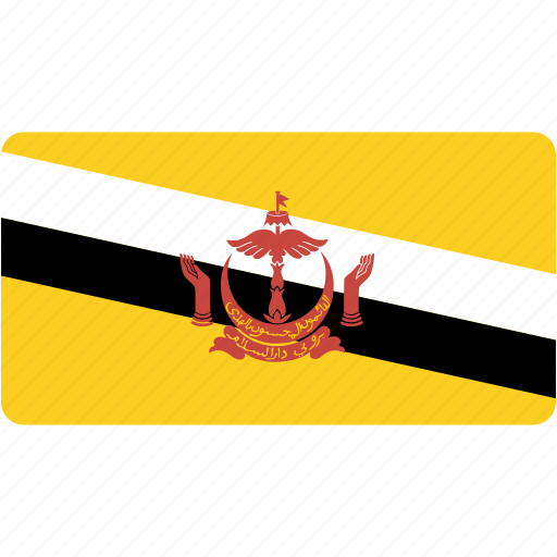 Brunei, flag, rectangular, country, flags, national, rectangle icon - Download on Iconfinder