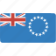 cook, flag, islands, rectangular, country, flags, national 