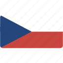 czech, flag, republic, rectangular, country, flags, national
